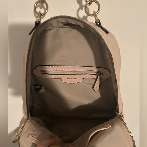 Pale pink Nine West backpack mini - Picture 3 of 4